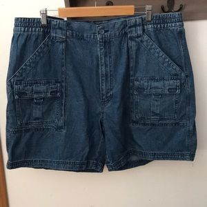 St John Bay hiking shorts Lt indigo Stonewashed, size 42